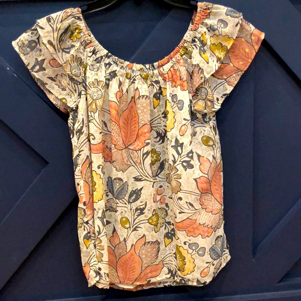 Loft xs petite off the shoulder top